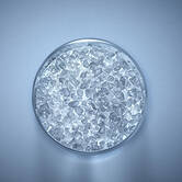Close up texture shot of Bifidus Prebiotic ingredient used in Advanced Genifique Eye Cream.