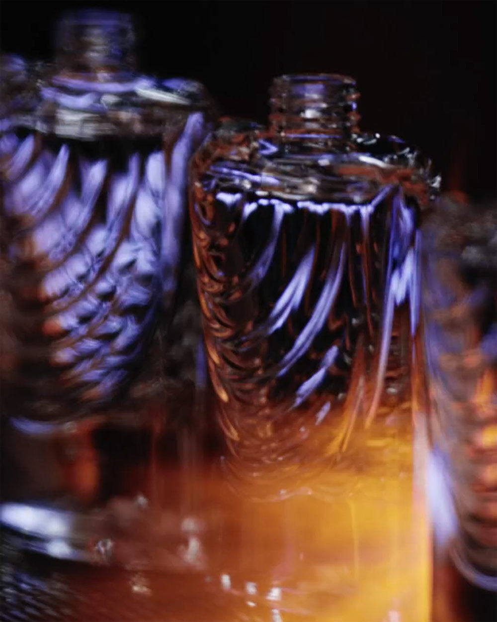 HAPPINESS CAPTURED IN A CRISTAL BOTTLE