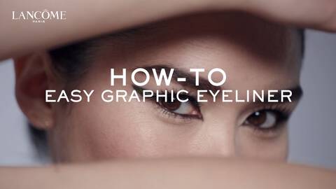 How to apply graphic eyeliner