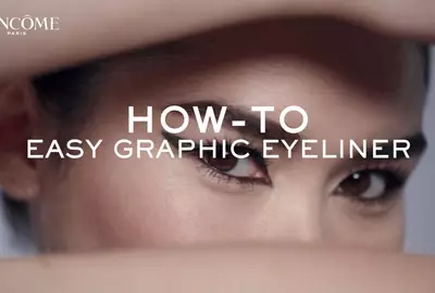 How to apply graphic eyeliner