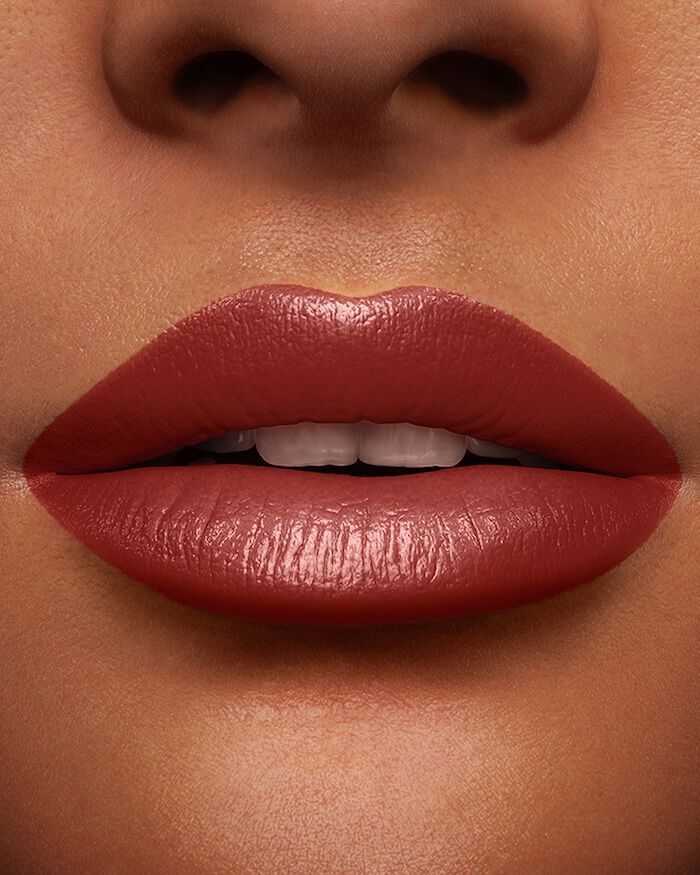 Rouge Lipstick on lips