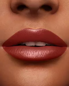 Rouge Lipstick on lips