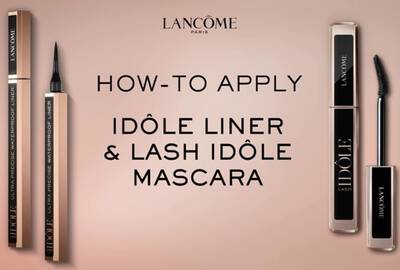 How To Apply Lash Idole Mascara and Idole Eyeliner