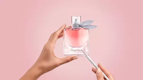 Engraving illustration Lancome