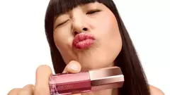 Lip gloss beauty visual for Lancome