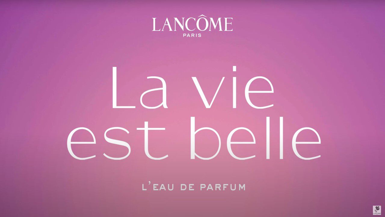 lancóme la vie est belle