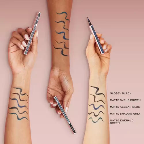 Matte Liquid Eyeliner vs Glossy Liquid Eyeliner Comparison
