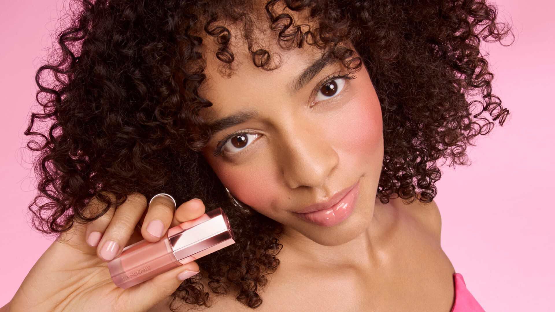 Blush beauty visual for Lancome
