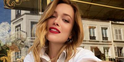 Classic French Parisian Makeup Look with Red Lipstick