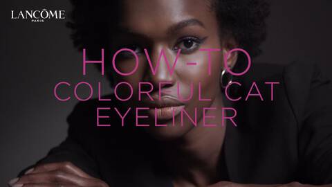 How To Wear Colorful Cat Eyeliner Video
