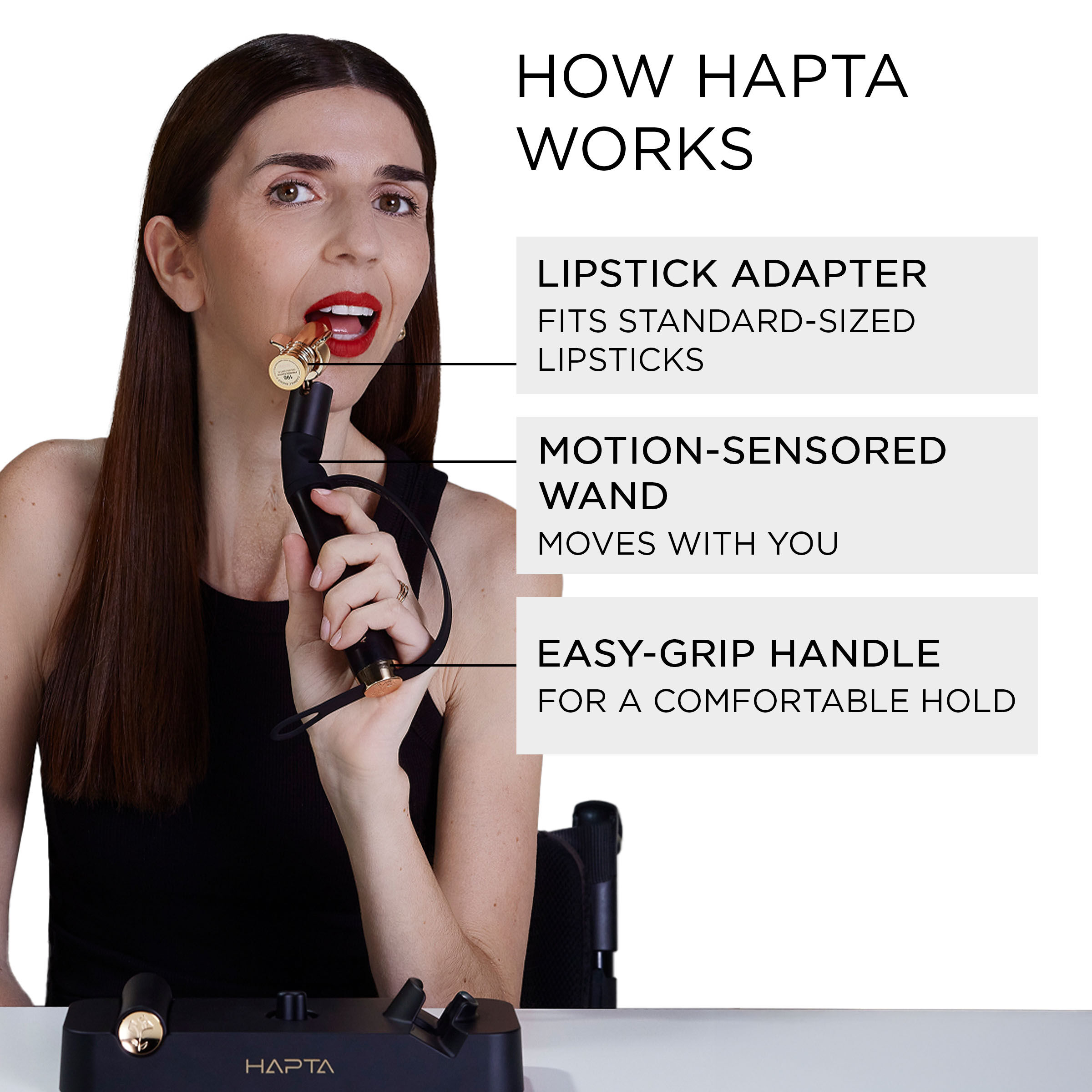 Hapta Adaptive Lipstick Applicator