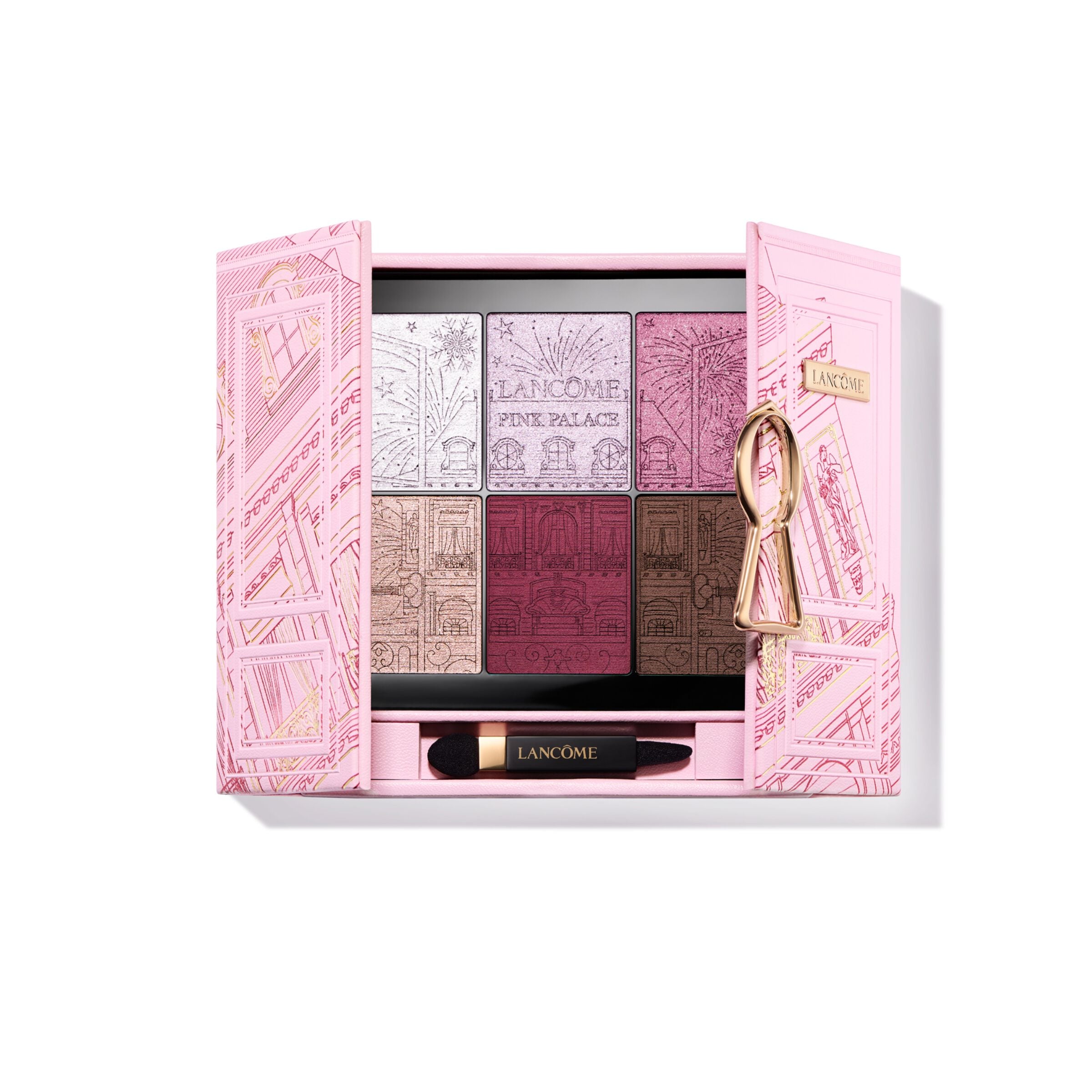LANCOME メイクアップセット ギフトボックス6箱 The Suite Escape Eyeshadow Palette Holiday 2026 - Lancôme