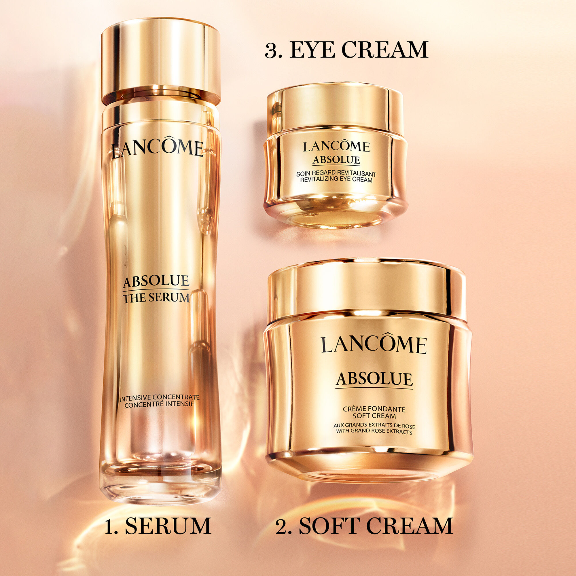Absolue Soft Cream Skincare Gift Set Holiday 2022 - Lancôme