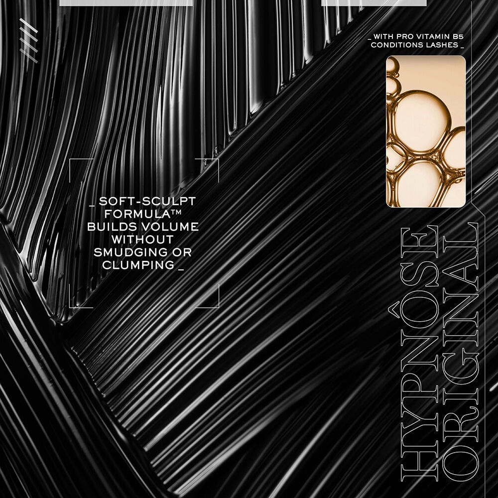 Soft-sculpt formulaTM builds volume without smudging or clumping, pro-vitamin B5 conditions lashes 