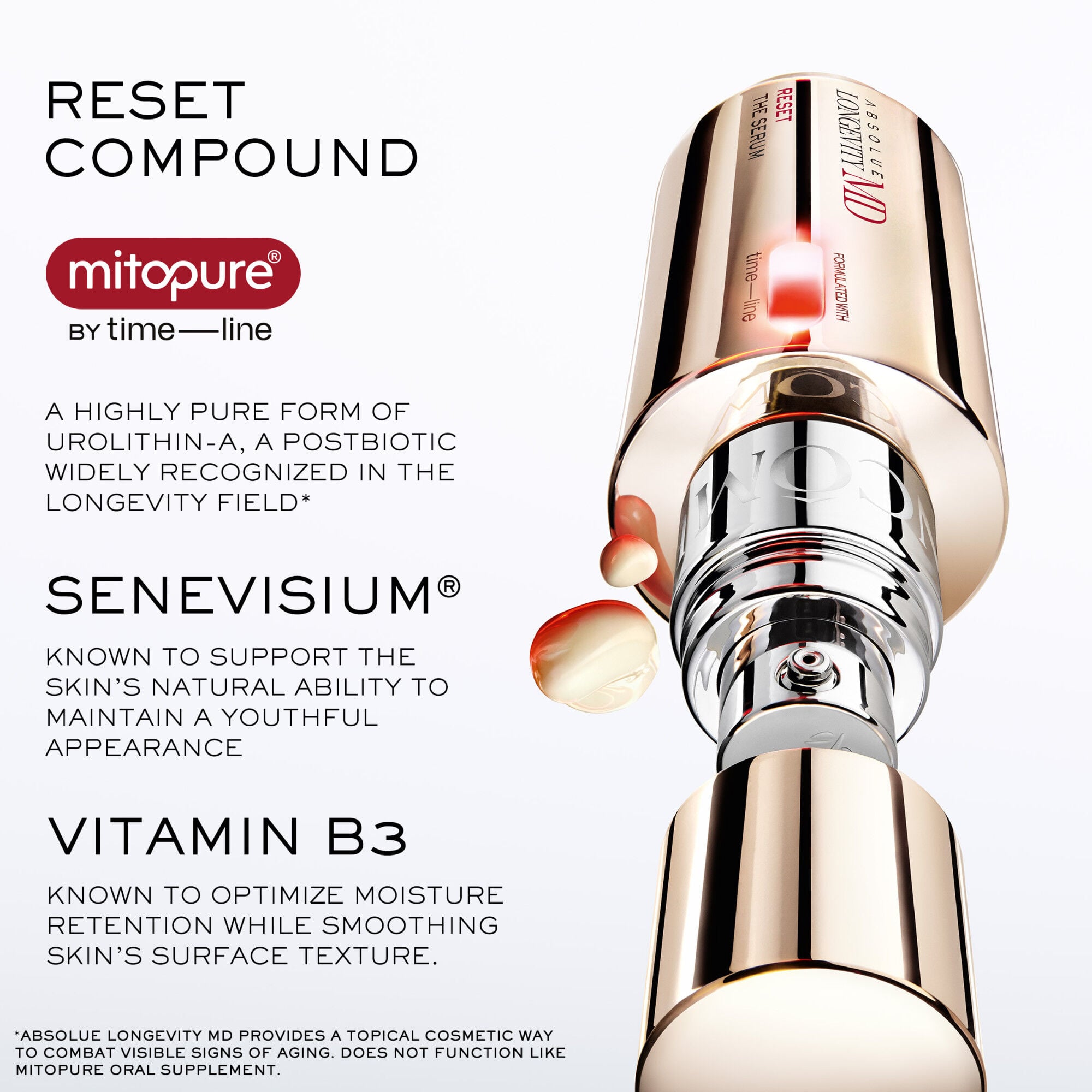 Absolue Longevity MD Reset the Serum