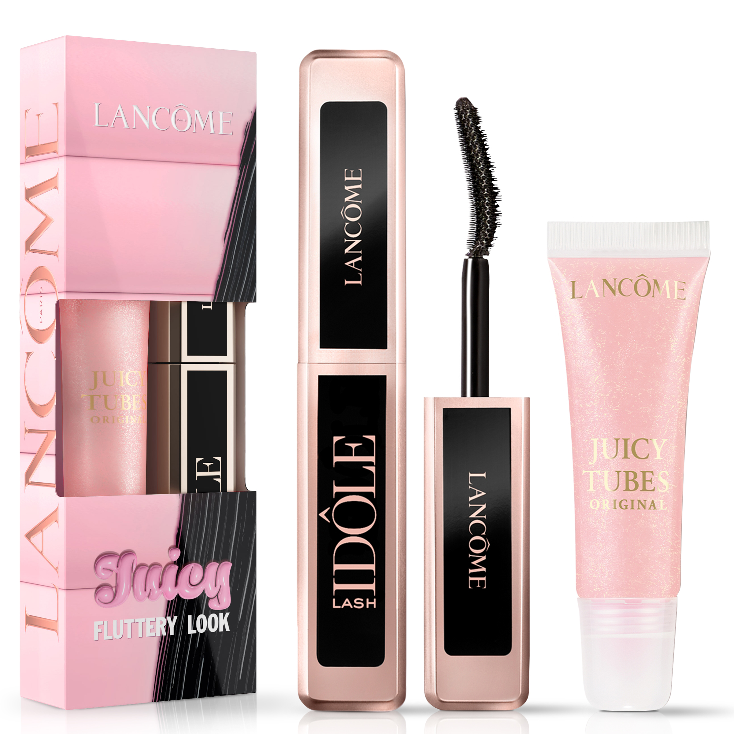 LANCOME HYDRA ZEN IDÔLE JUICY TUBES Juicy Tubes Lip Gloss & Lash Idôle Mascara Duo - Lancôme