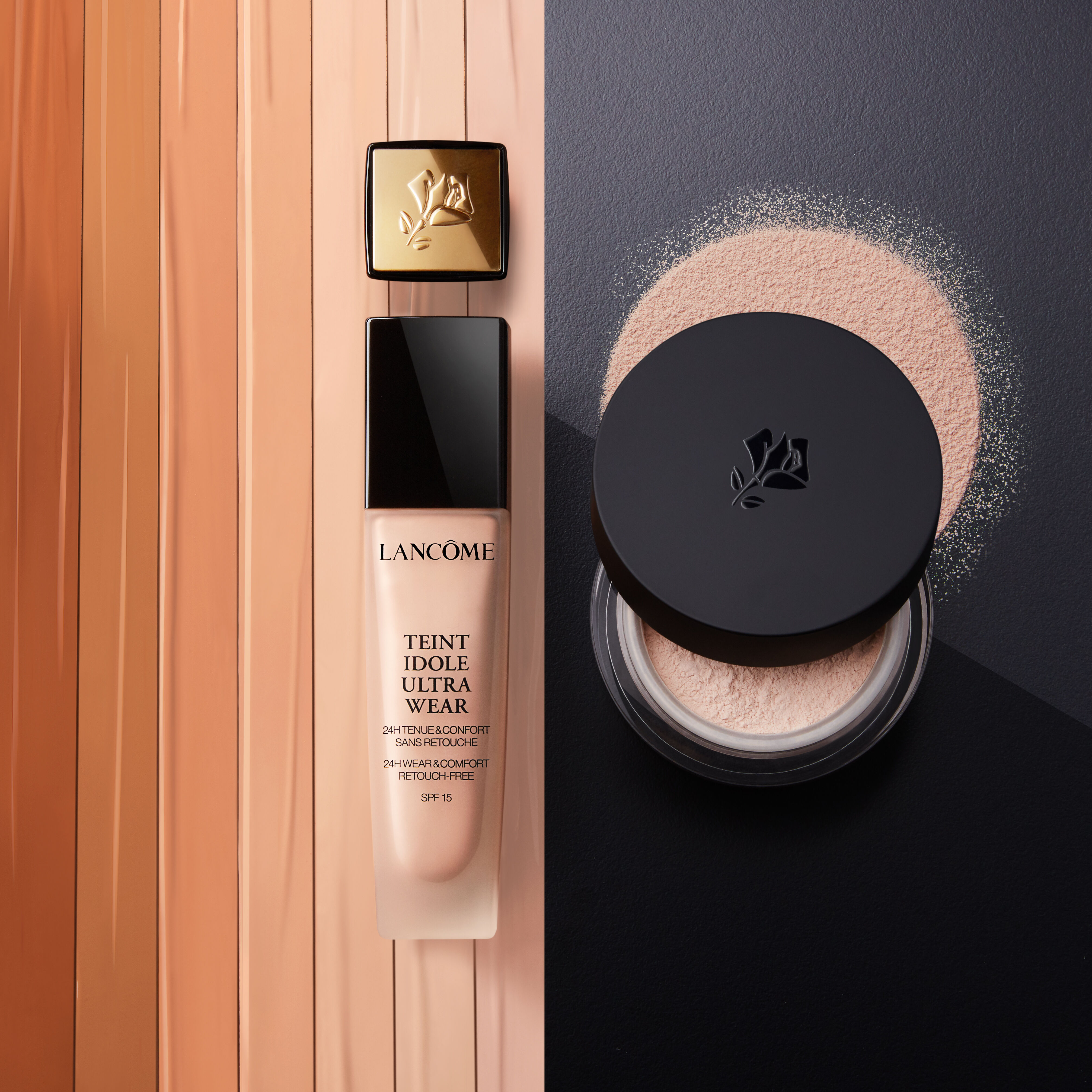 Long Time No Shine Oil-Absorbing Loose Setting Powder - Lancôme