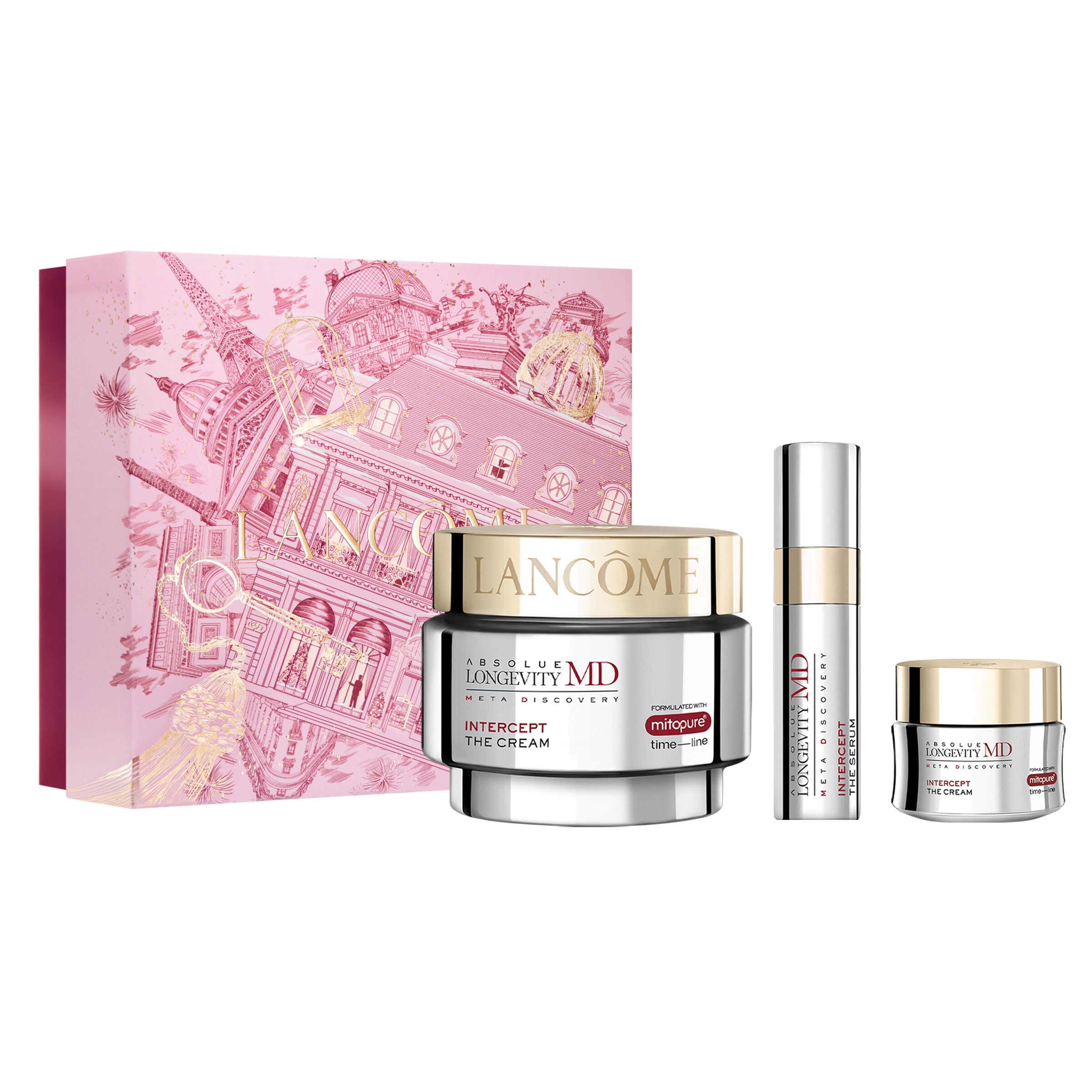LANCOME ABSOLUE スキンケア トライアルセット Absolue MD Intercept Holiday 2026 Skincare Gift Set - Lancôme