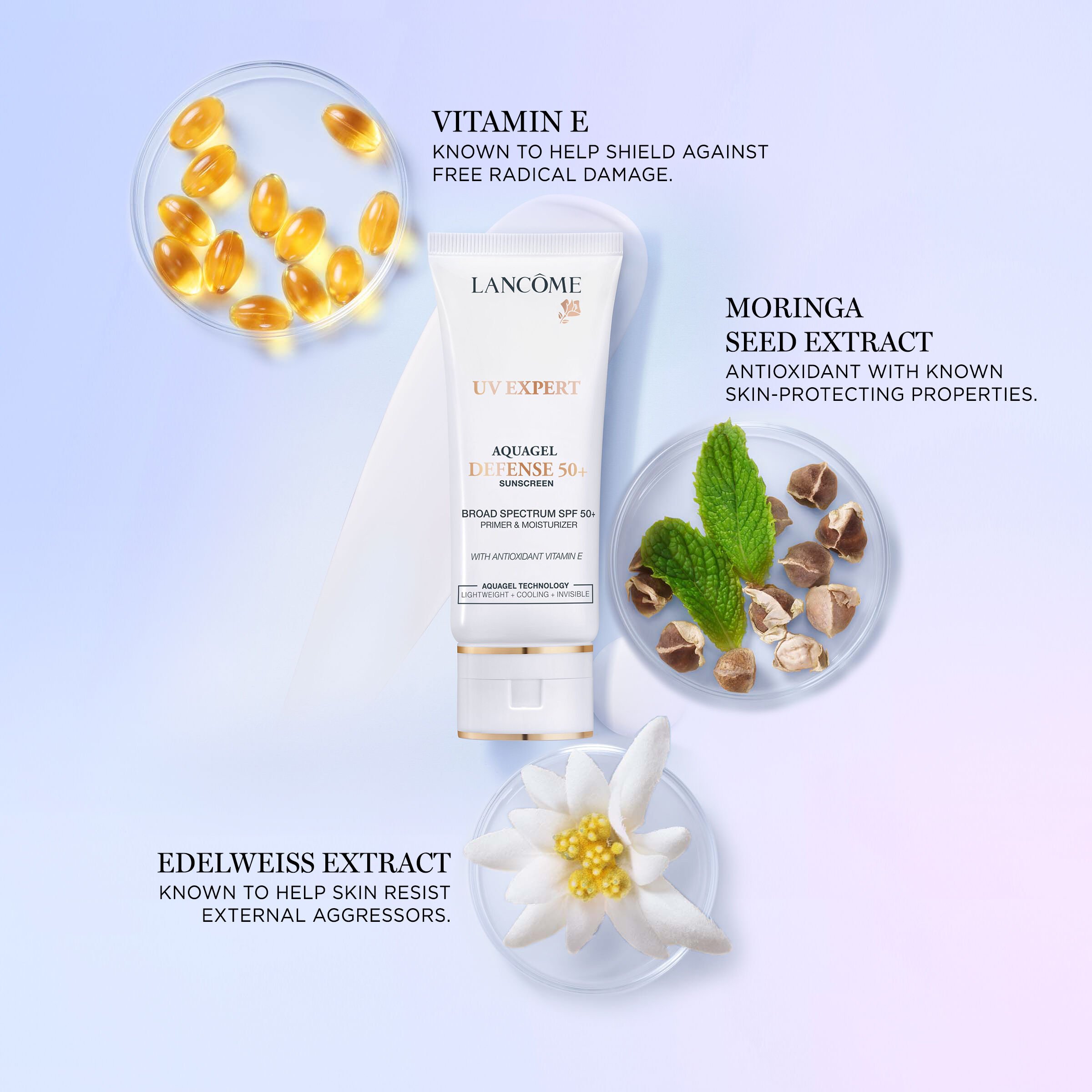 UV Expert Aguagel Defense SPF 50 Sunscreen for Face - Lancôme