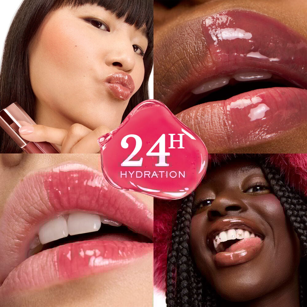 Lip Idole JuicyTreat Lip Oil Gloss offers 24-hour hydration 