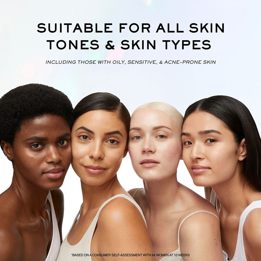 Clarifique Pro-Solution Brightening Serum is suitable for all skin tones and skin types 