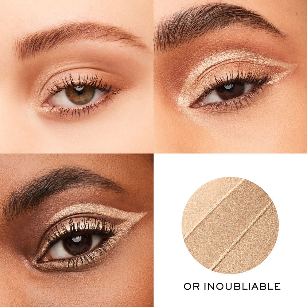 Ombre Hypnose Stylo Eyeshadow Stick swatch and application on model to show eyeshadow results