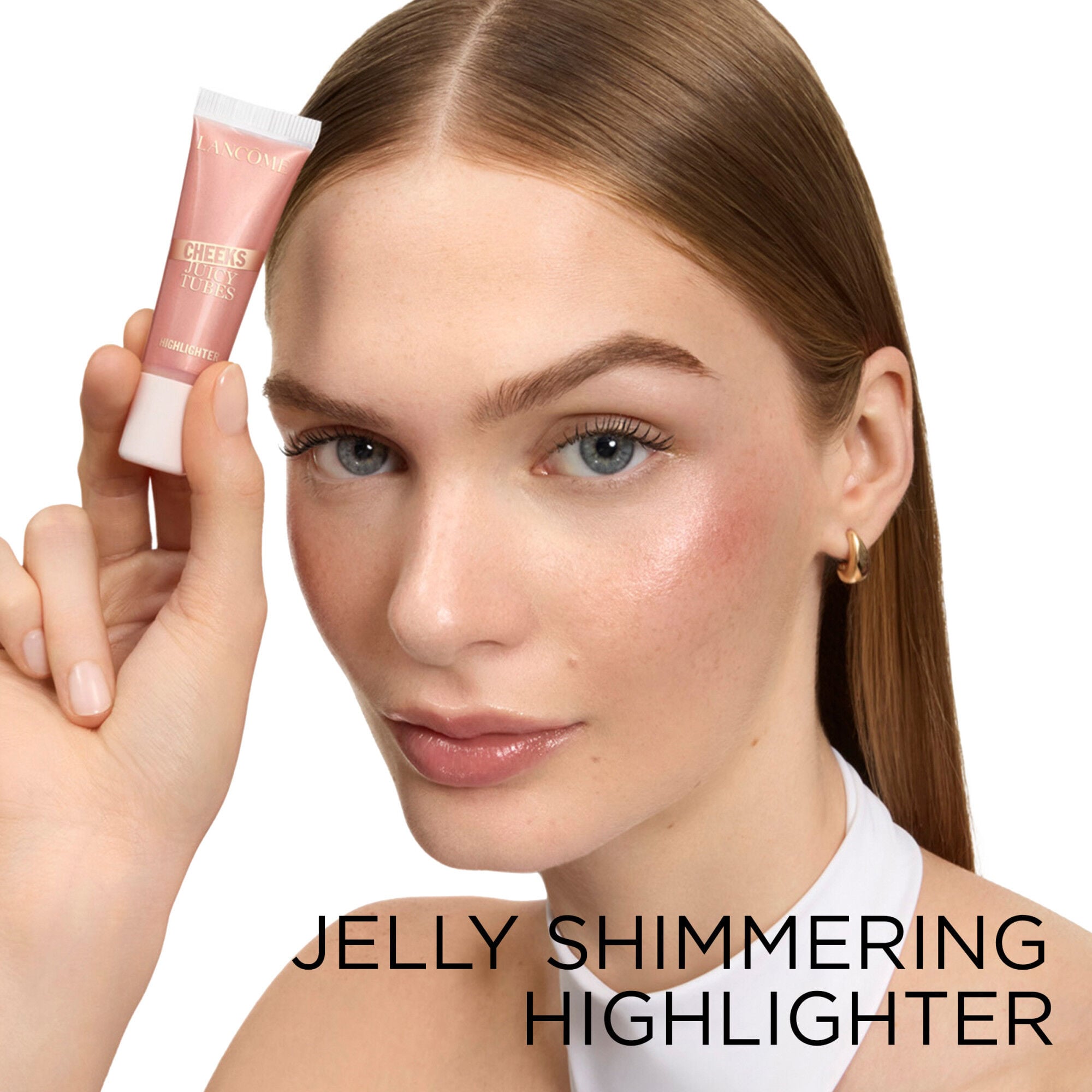 Juicy Tubes Cheeks Highlighter is a jelly-textured shimmering highlighter 