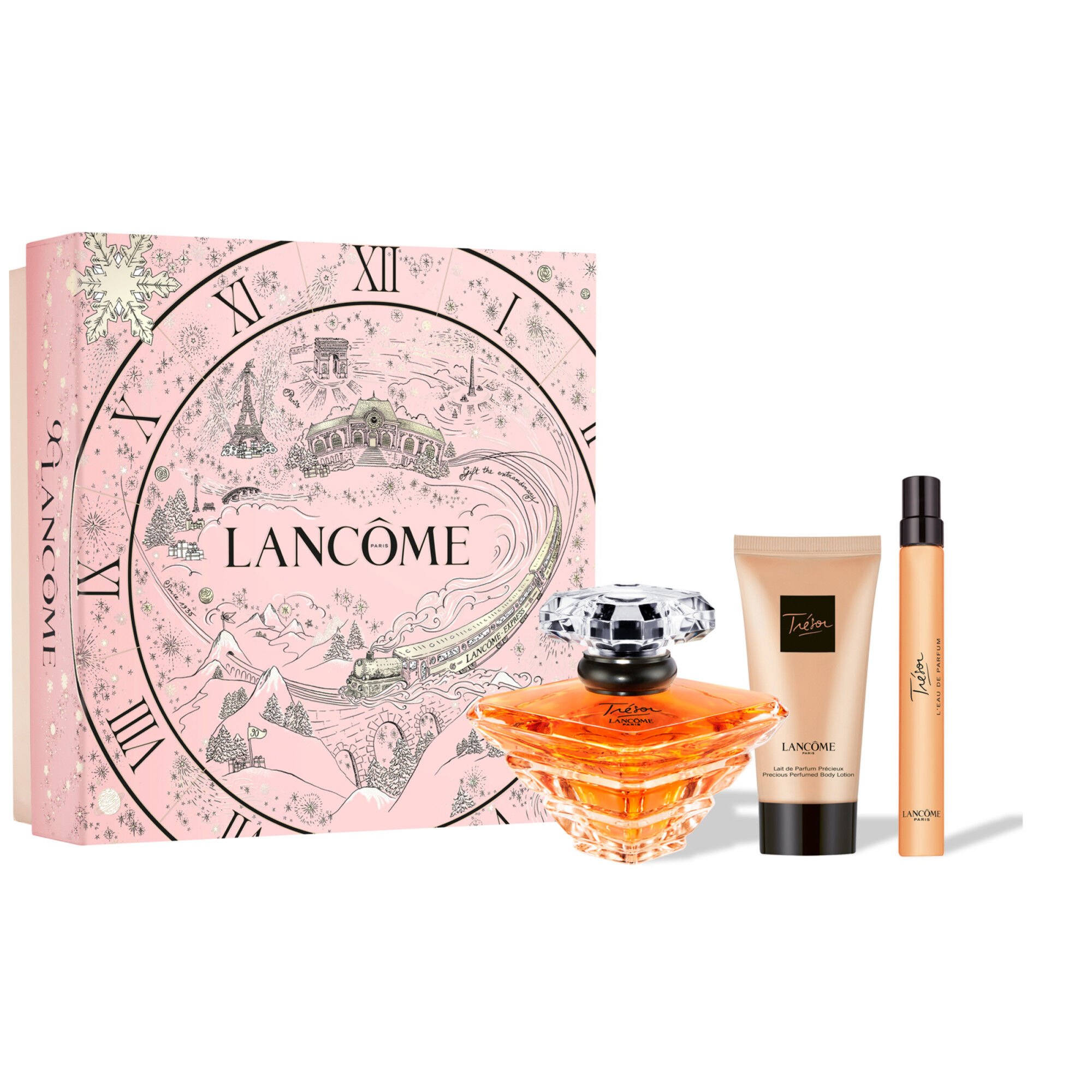 Lancôme Trésor 香水50mlとボディローション 50mlのセット Trésor Eau de Parfum Holiday 2025 Perfume Gift Set - Lancôme