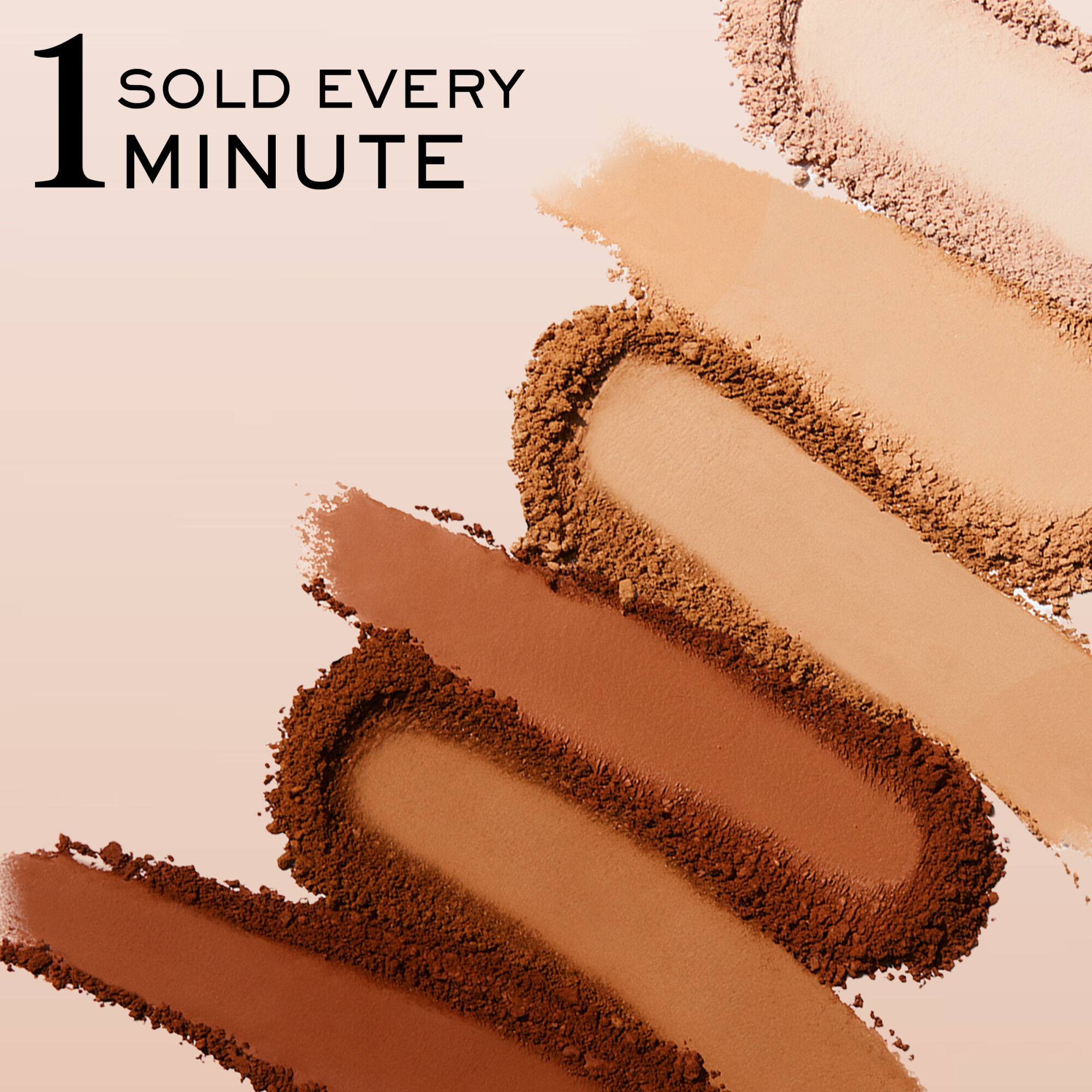 One Dual Finish Powder Foundation is sold every minute 