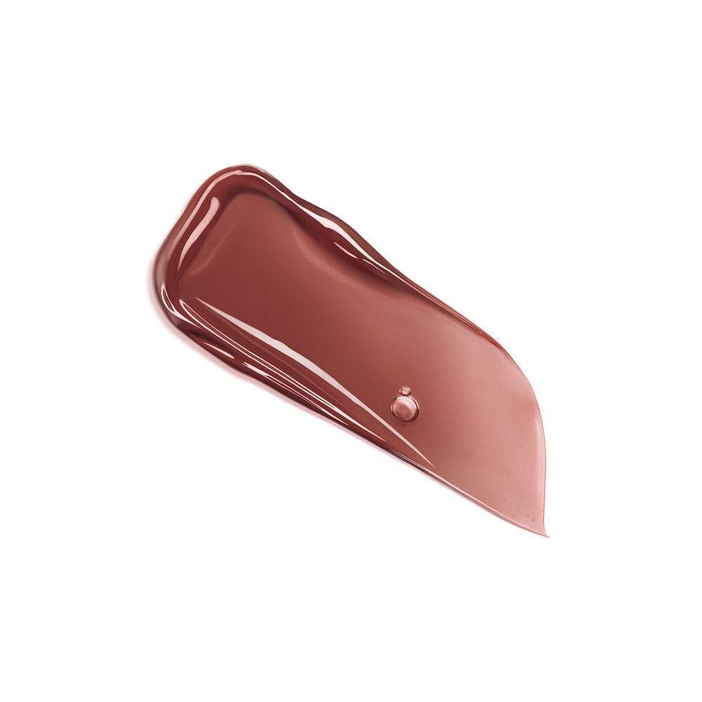 Lip Idole JuicyTreat Lip Oil Gloss sheer pink, glossy texture swatch 
