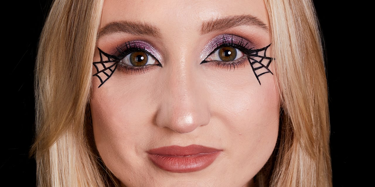 Quick Easy Spider Web Eyeliner Makeup