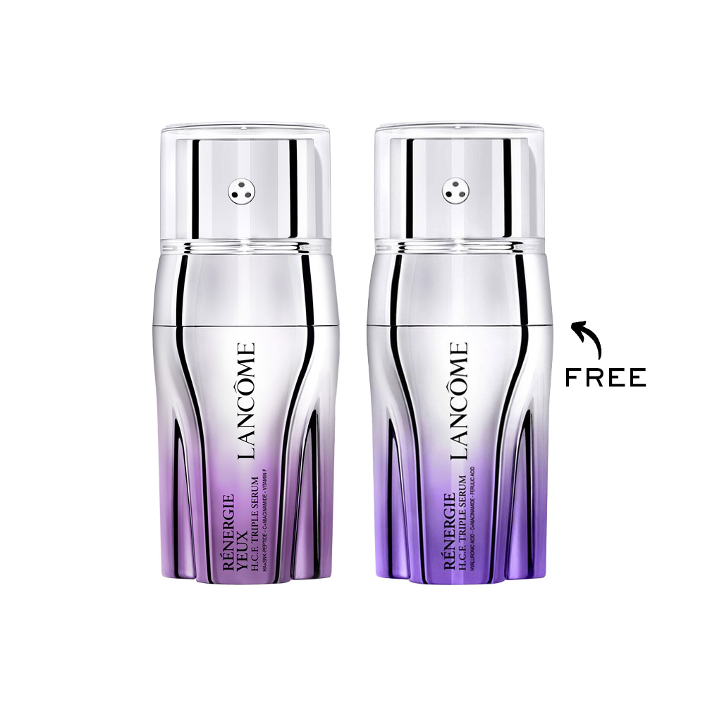 Lancme Rnergie Hcf Triple Serum Face Eye Duo 86$