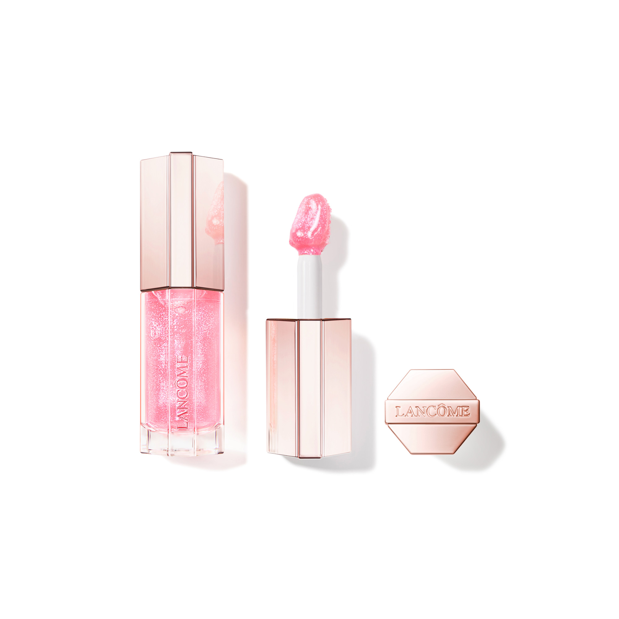 Lancme Lip Idle Juicytreat Lip Oil Gloss Holiday 2025 Shade 025 Pink Express 32$