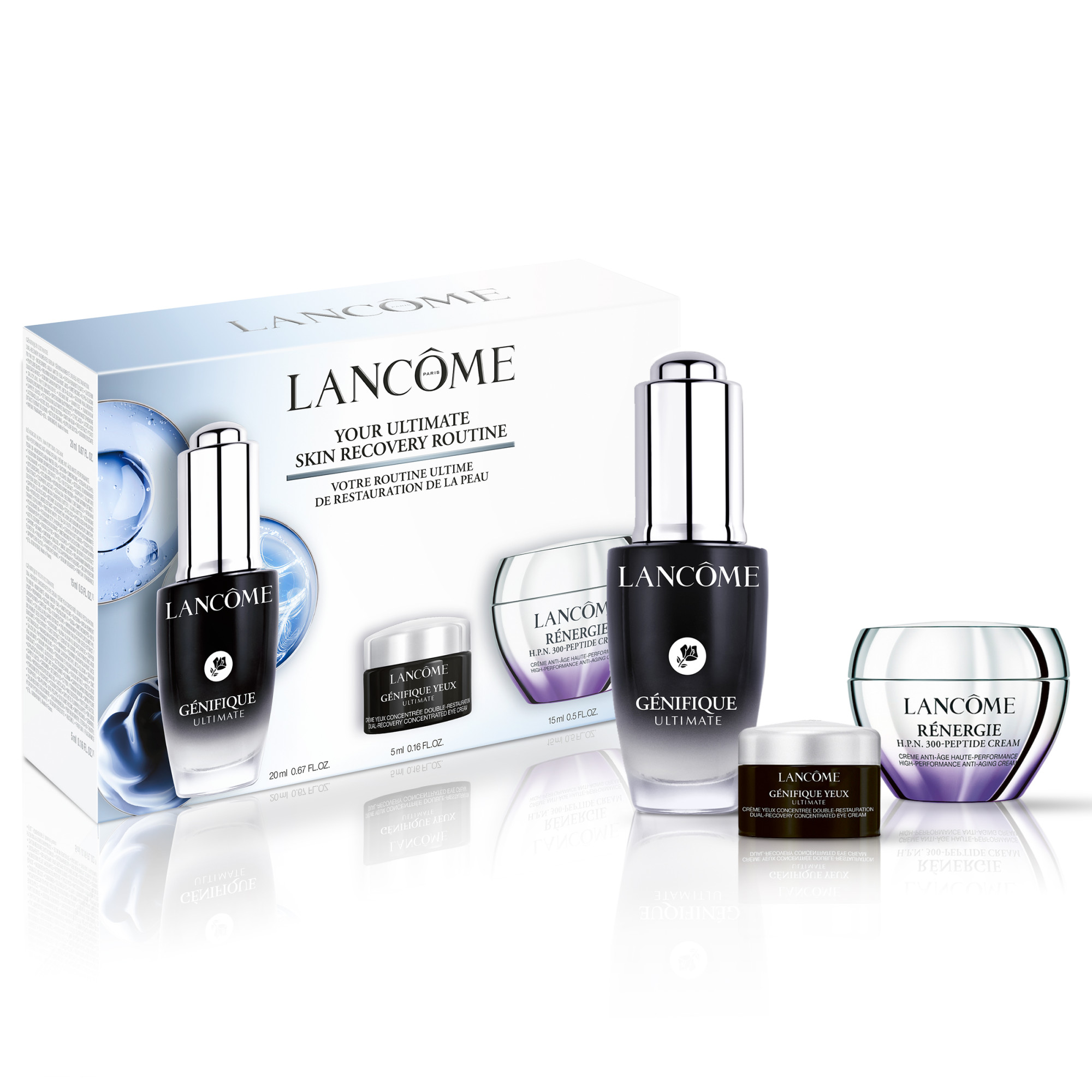 Lancme S Ultimate Skin Recovery Routine 73$