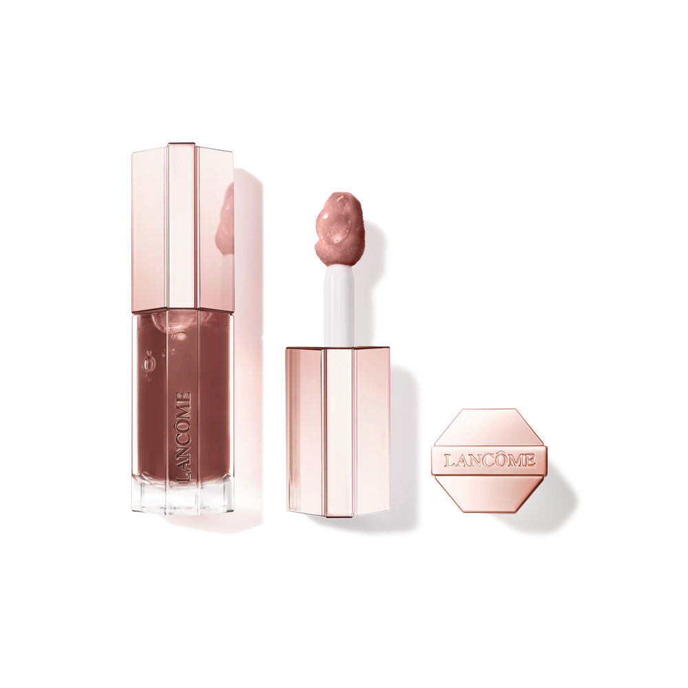 Lancme Lip Idle Juicytreat Lip Oil Gloss Shade 65 Brownie Bite 32$
