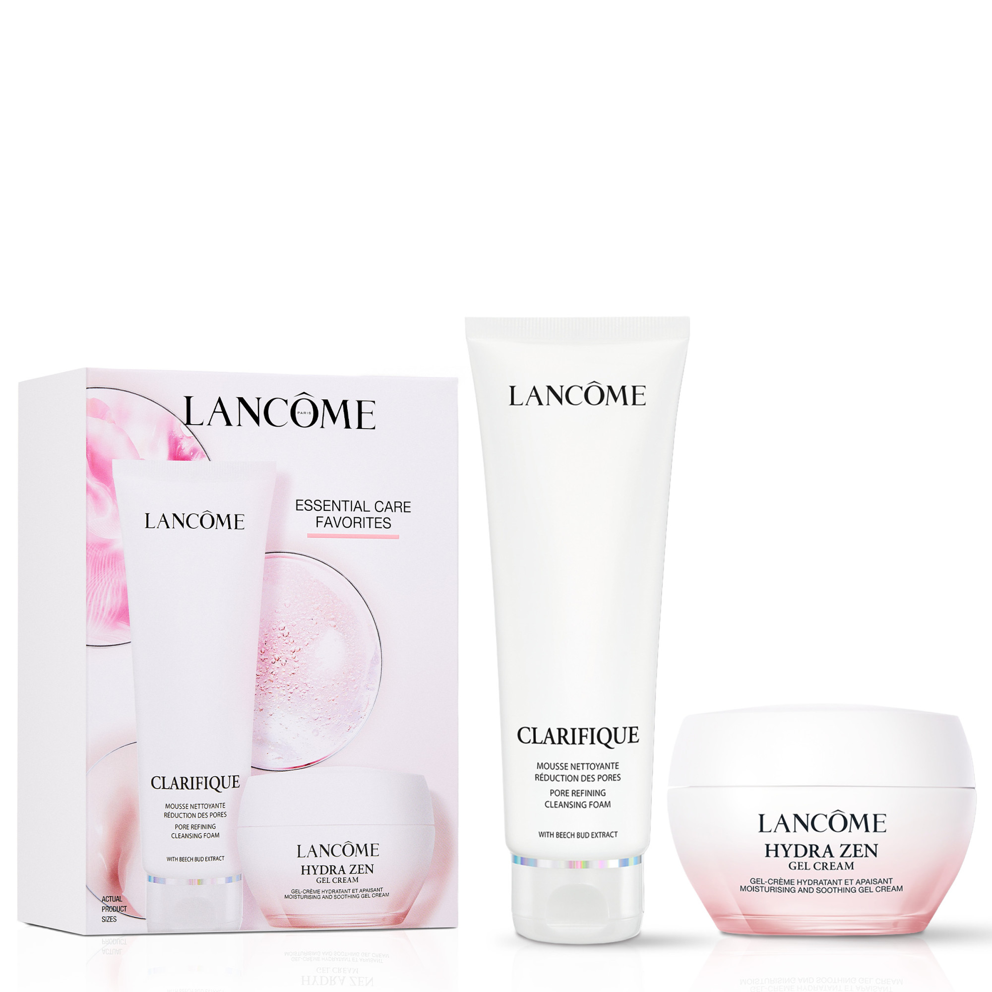 Lancme Clarifique Cleanser Hydra Zen Gel Cream Duo 59$